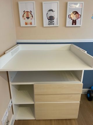 Cambiador con colchón Bebe. NUEVO 100