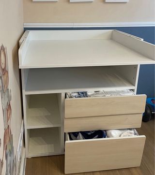 Cambiador con colchón Bebe. NUEVO 100