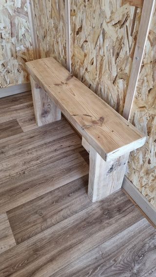 banco madera  a medida gimnasio,dormitorio