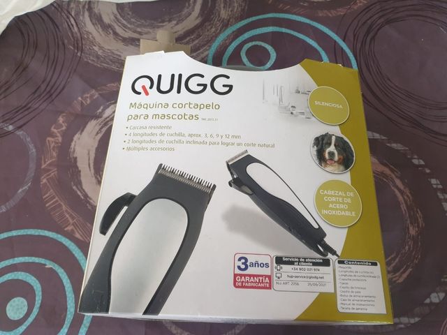 Máquina corta pelo mascota