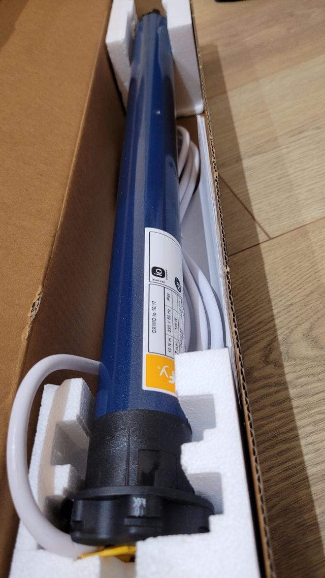 Motor Somfy Oximo 10/17. Sin uso