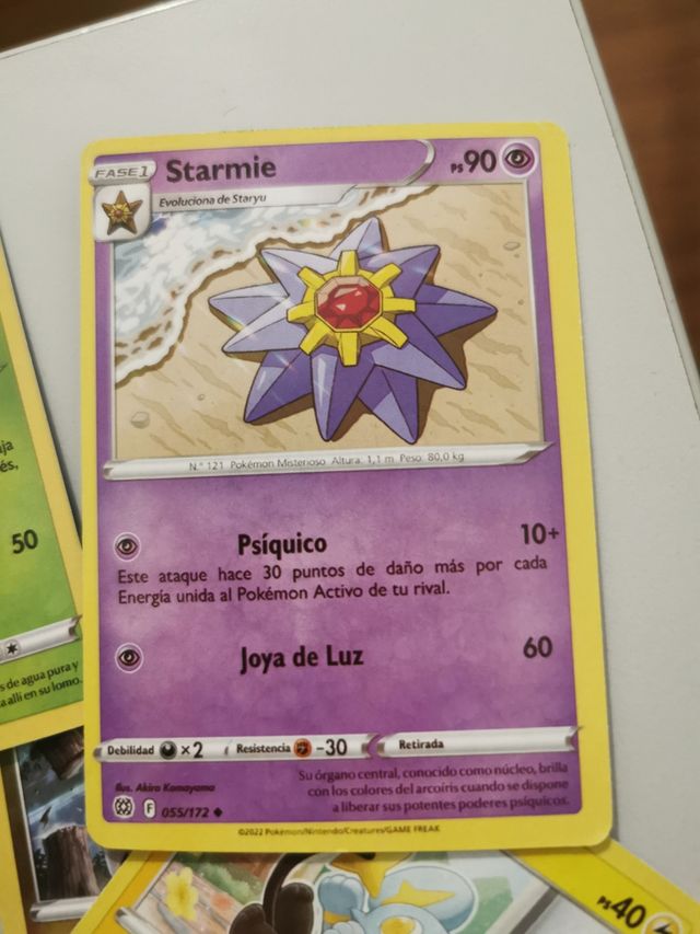 Lotto carte Pokémon in lingua spagnola