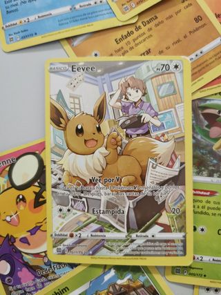 Lotto carte Pokémon in lingua spagnola 