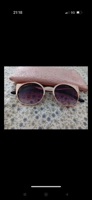 Gafas de sol redondas Stradivarius 