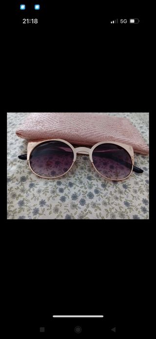 Gafas de sol redondas Stradivarius 