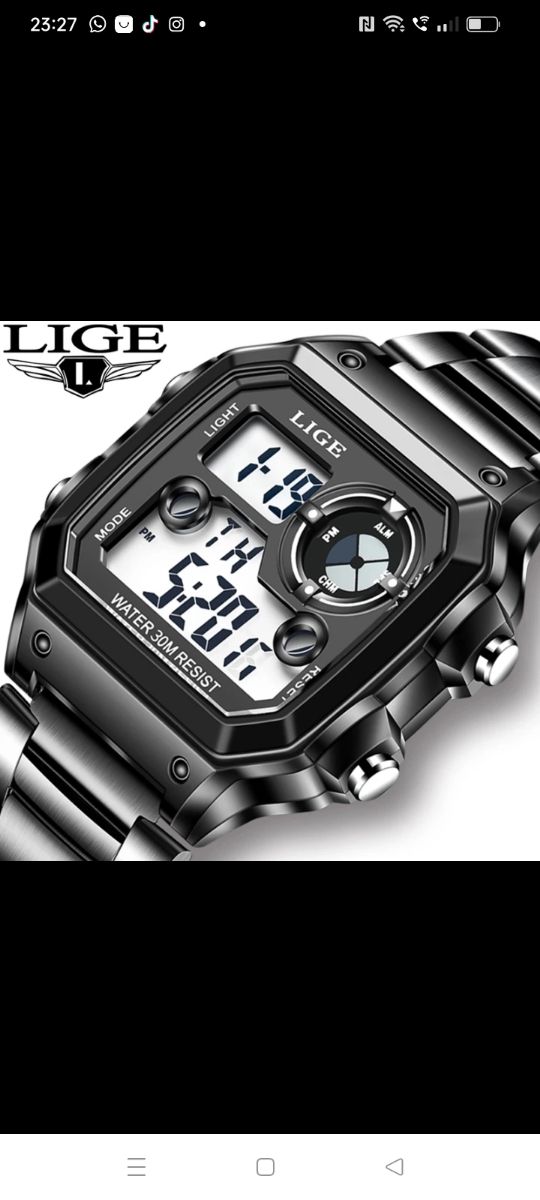 Relojes digitales para hombres