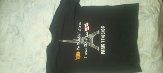 Camiseta XL final  Barcelona-Arsenal