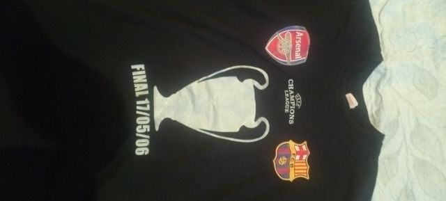 Camiseta XL final  Barcelona-Arsenal
