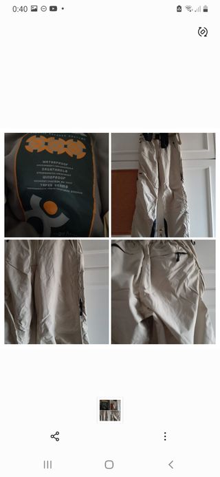 Pantalón esqui
