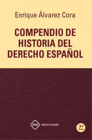 Compedio de historia del derecho español