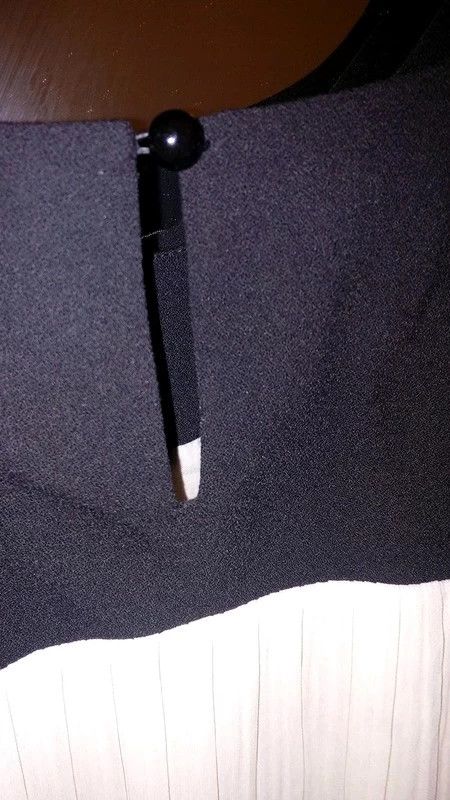 Vestido plisado talla 48