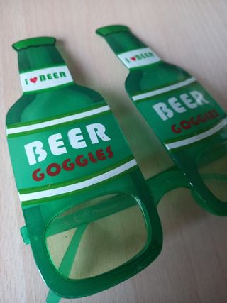 Occhiali birra 2 pz.