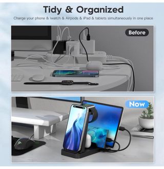 cargador inalmbrico 5 en 1