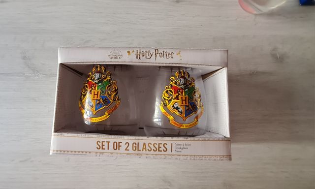 N.2 bicchieri da acqua Harry Potter