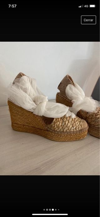 Cuñas alpargatas Vidorreta