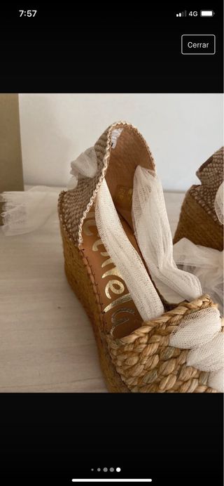 Cuñas alpargatas Vidorreta