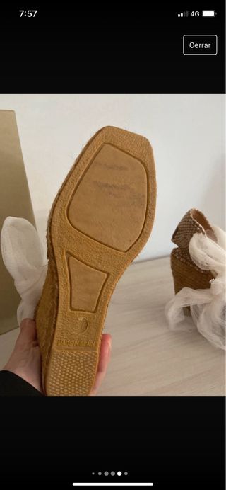 Cuñas alpargatas Vidorreta