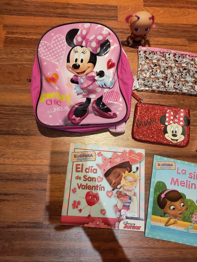 Lote libros y varios niña