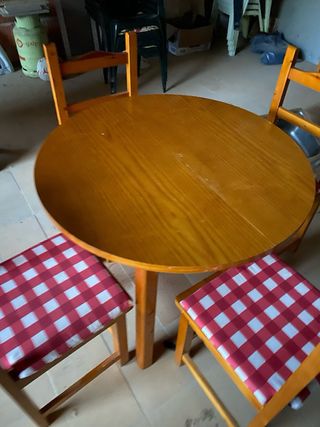 Mesa comedor extensible