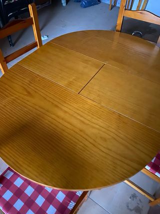 Mesa comedor extensible