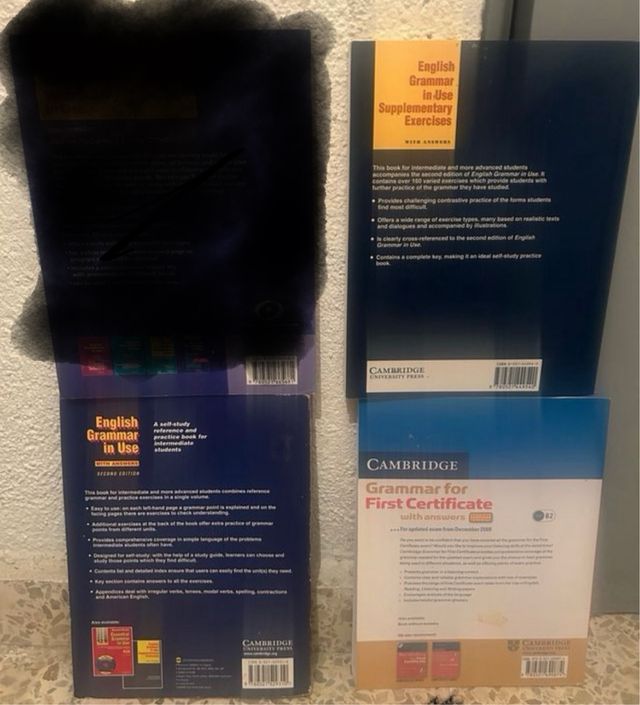 pack 3 libros ingles upper intermediate y advanced