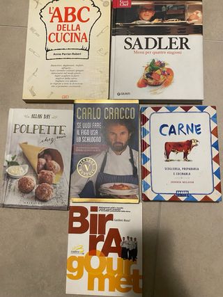 libri cucina grandi chef/giornalisti