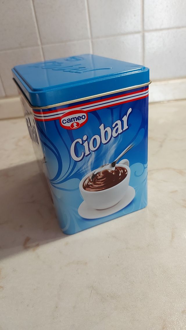 Scatola di latta Ciobar