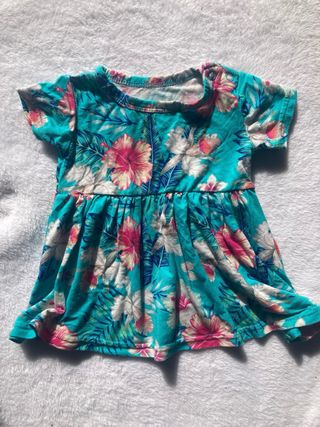 Vestido menina - T.3-6 meses