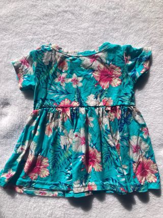 Vestido menina - T.3-6 meses