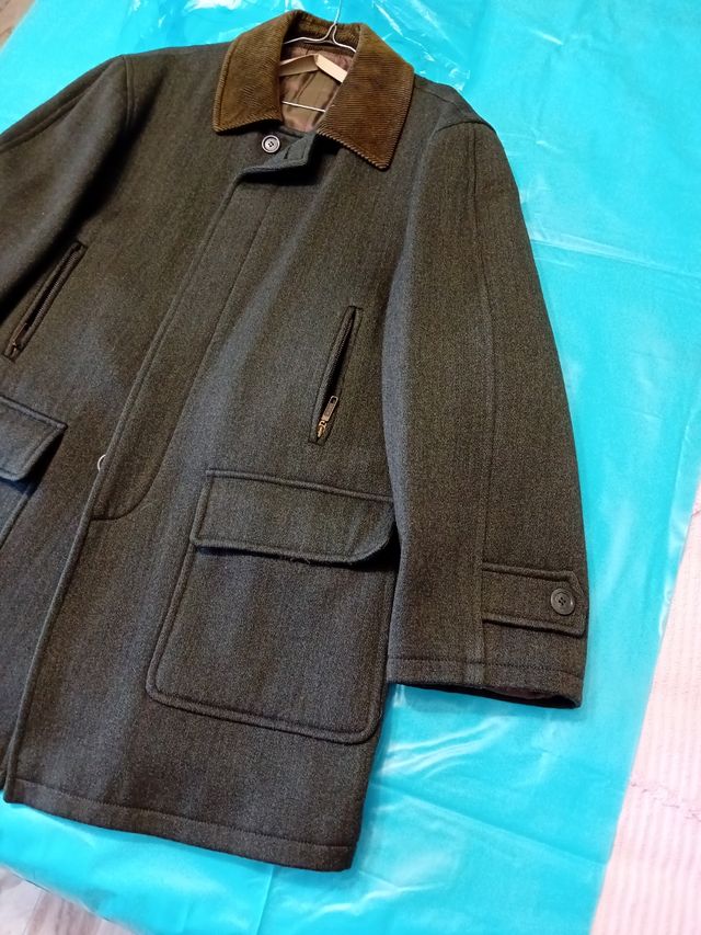 Giacca uomo verde scuro