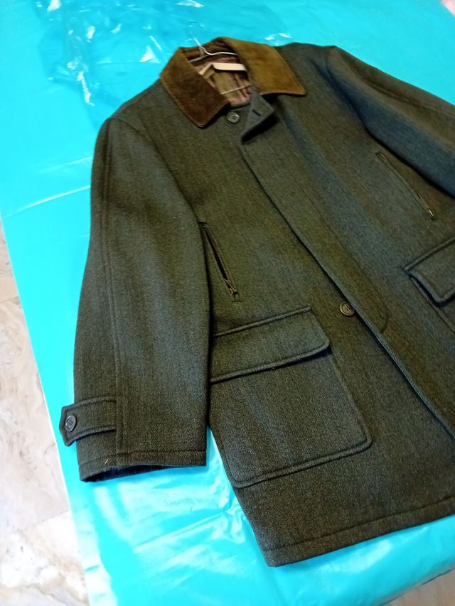 Giacca uomo verde scuro