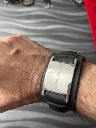Pulcera de piel Sonia Rykiel hombre