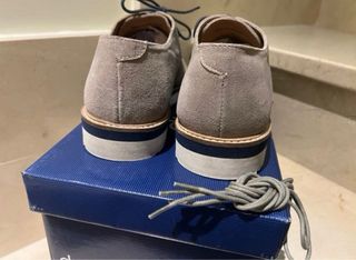 ZAPATO PIEL T-42 DUSTIN COLOR GRIS