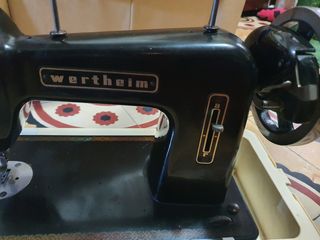 MAQUINA COSER ANTIGUA WERTHEIM