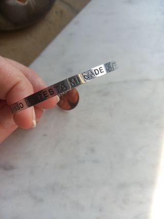 Bracciale rigido corona