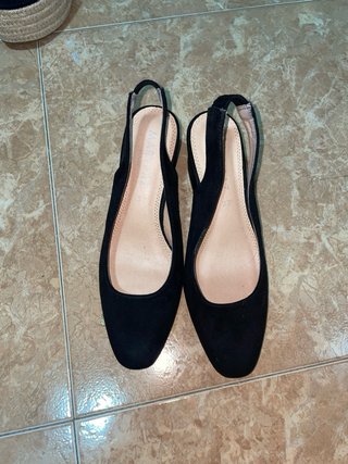 Tacones negros talla 37