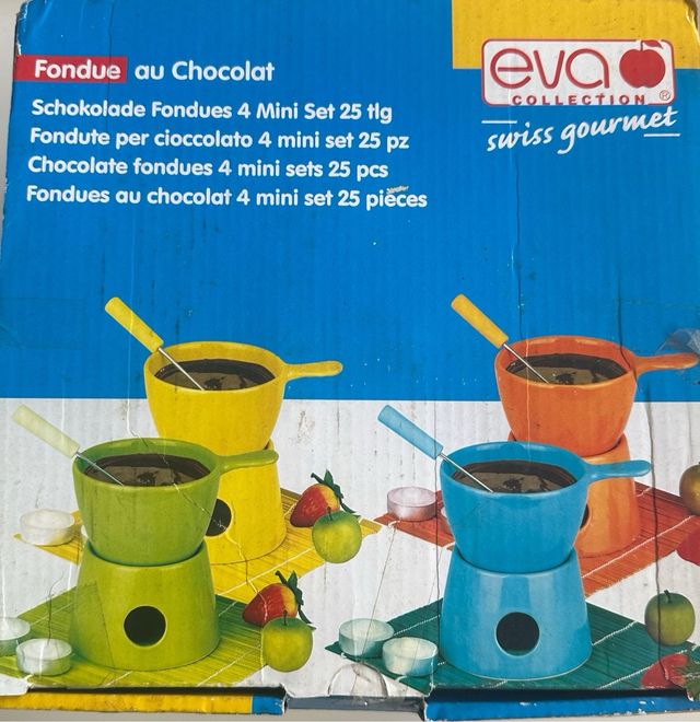 Set per fonduta cioccolato