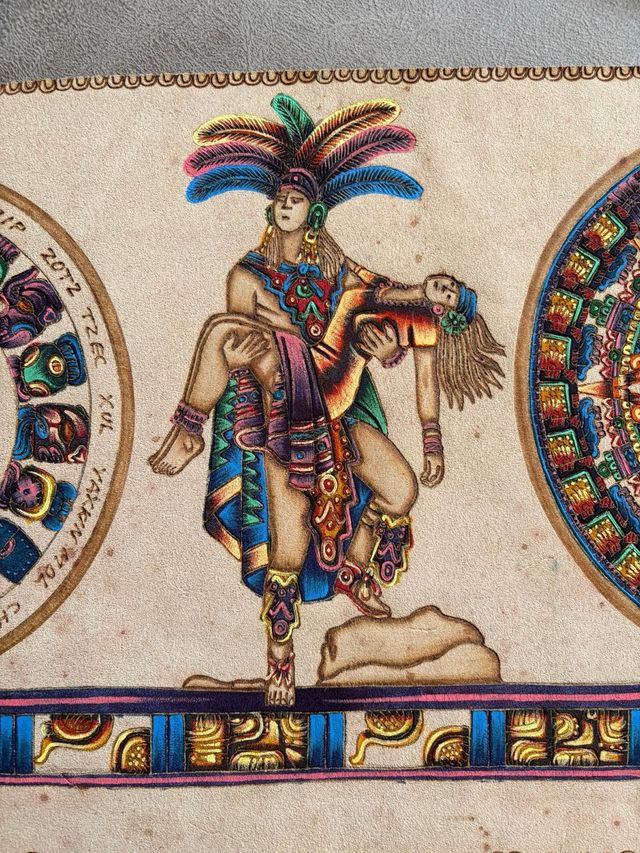 caledandario Azteca artesano