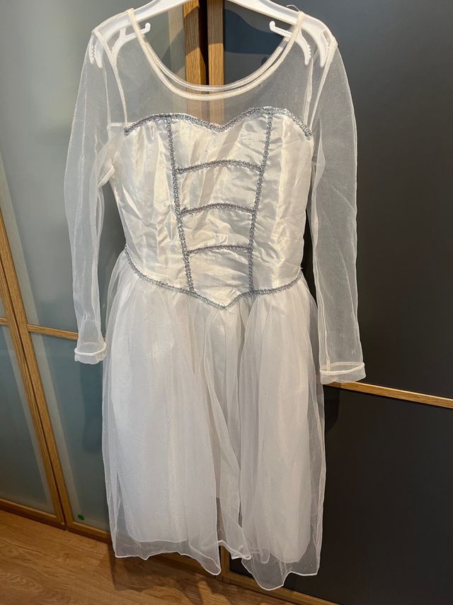 Disfraz Frozen 4/6 años Blanco nieve