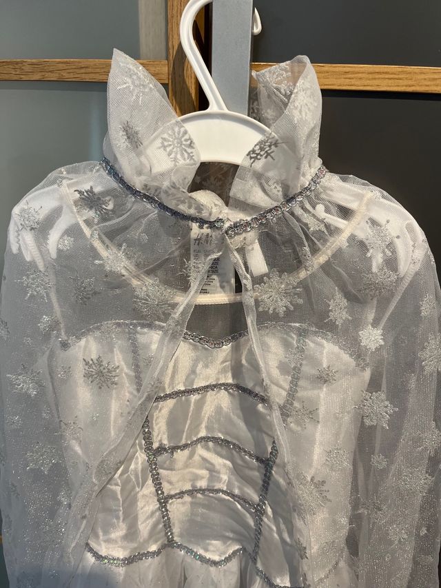 Disfraz Frozen 4/6 años Blanco nieve