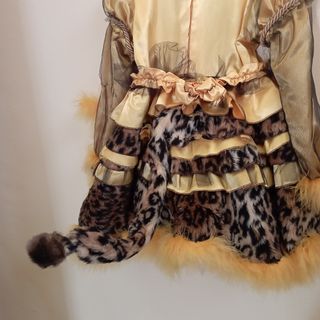 Vestito carnevale tigrotta bambina