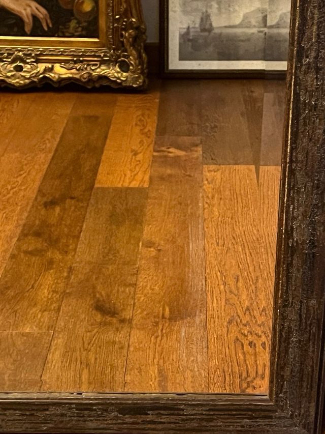 specchiera in legno, inizio ‘900