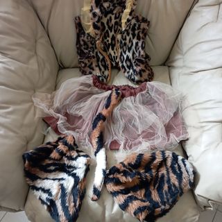 Vestito carnevale bambina tigrotta