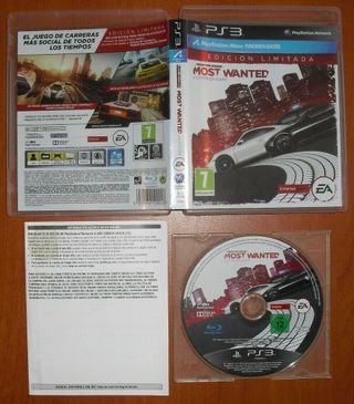 Need for Speed The Run,Most Wanted 2012,Rivals PS3
