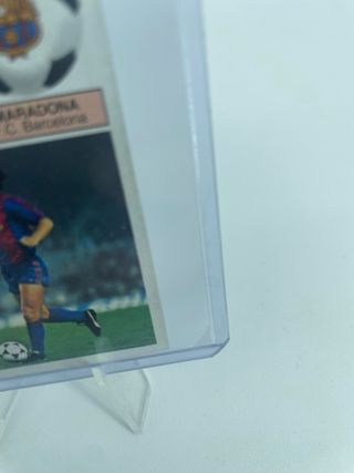 Cromo Maradona Barcelona Liga Este 1983 / 1984