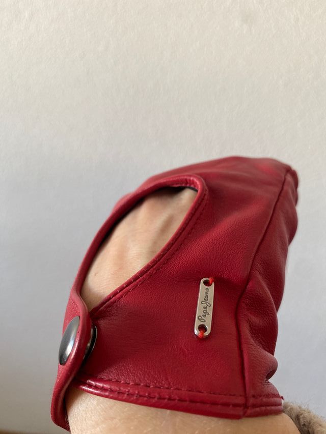 Guantes de piel PepeJeans