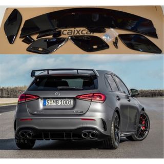 ALERÓN PARA MERCEDES AMG LOOK NEGRO BRILL