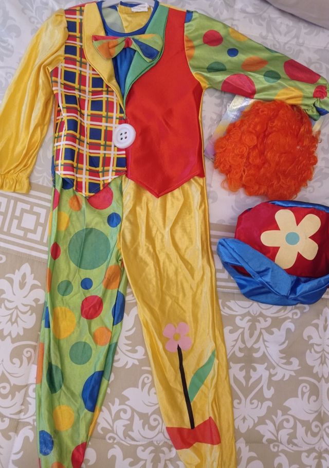 Disfraz payaso niño.