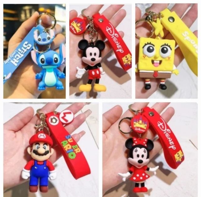 llavero Disney MINNIE BOB ESPONJA MICKEY