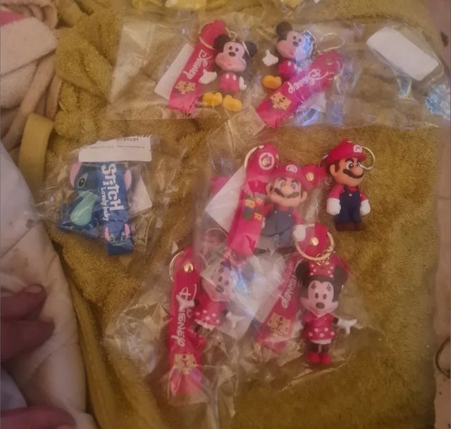 llavero Disney MINNIE BOB ESPONJA MICKEY